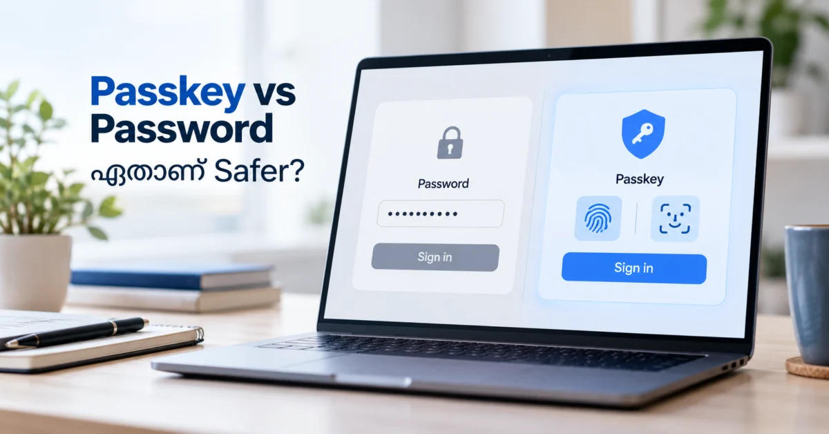 Passkey എന്താണ്? Password-നേക്കാൾ Safe ആണോ? ഒരു Complete Beginner’s Guide